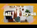 sooo i ordered more fall clothes *whoops* | midsize try on haul