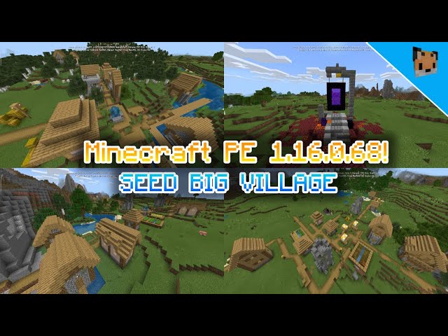 minecraft pe 1.16 seed secret - mcpe 1.16 seed village city and seed pil