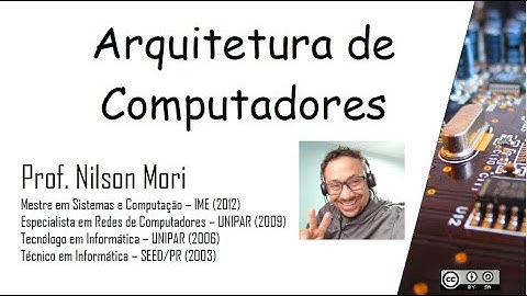 Boas-vindas Arquitetura de Computadores