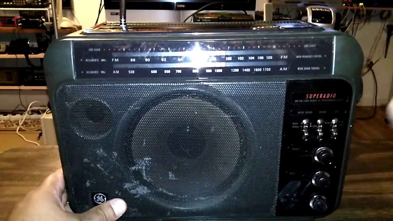 Recent eBay purchase of the GE Super Radio 3 - YouTube