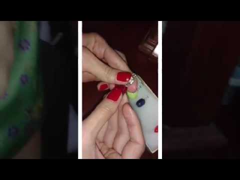 საყურეები ქვებით