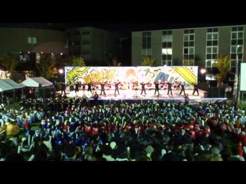 2012年度関西大学統一学園祭後夜祭応援団第2部ステージ1
