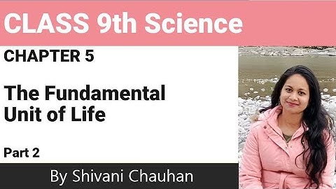 Class9th Science chapter 5 The Fundamental Unit of Life part 2