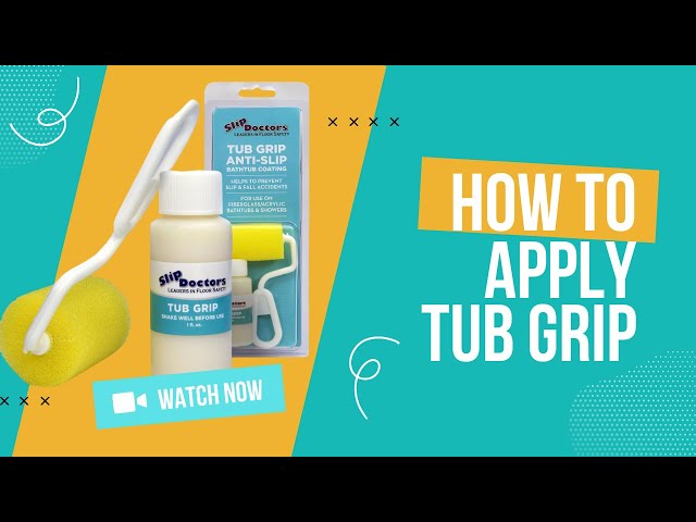 Tub Grip Clear anti-slip bathtub coating by Grip-It