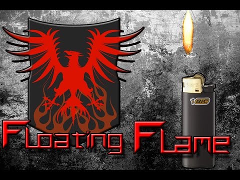 Life Hack? Floating Lighter Flame