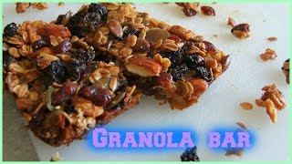 How to make Granola Bar by Jamie Hoo