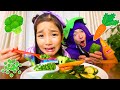 「やさい嫌い」やさいを食べられるかな？英語の歌　Yes Yes Vegetables Song | Kids Song