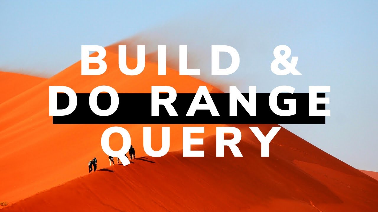 SEGMENT TREE | BUILD | RANGE QUERY - YouTube