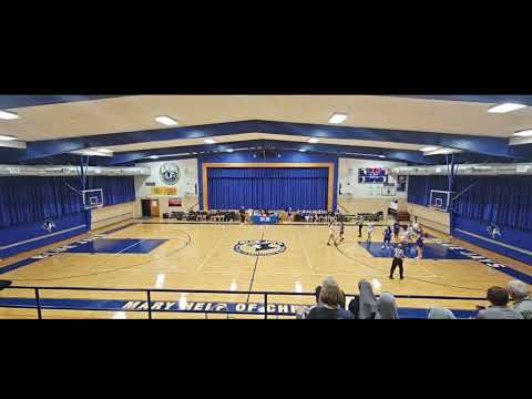Mary Help of Christians Academy vs Weehawken - 2025 Season Opener #girlsbasketball #basketballgame