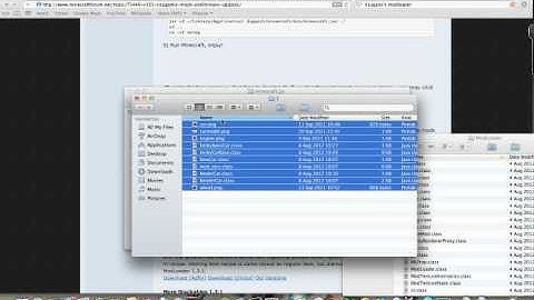 How to install Car mod Minecraft 1.5.2 [mac]