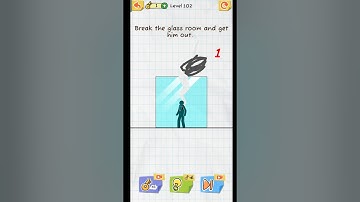 Glass Room broken | draw 2 Save gameplay| level 102 | by sniper dipankar