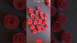 KitKat chocolate gift hamper||diy craft heart gift rose viral shorts