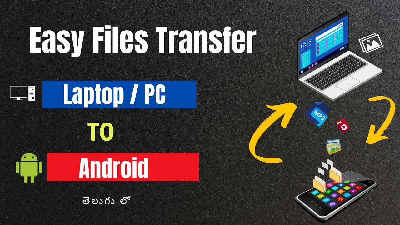 transfer-files-mobile-to-pc-with-wifi-telugu-youtube