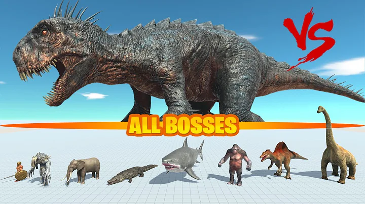SCORPIUS REX vs ALL BOSSES - Animal Revolt Battle Simulator
