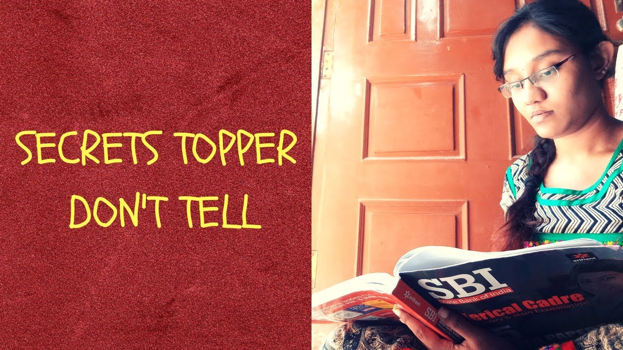 How/Tips to study effectively for exams in telugu/secrets toppers don't tell