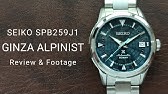Seiko Prospex Ginza Alpinist 140th Anniversary Limited Edition Sapphire  Automatic Watch SPB259J1 - YouTube