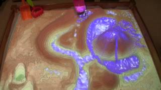 Augmented Reality Sandbox with Real-Time Water Flow Simulation