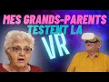 Mes grandsparents testent un casque de realite virtuelle josette  claude de tiktok