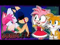 Sonic.EXE Dates Amy ? | Tails & Amy Play Sonic.EXE The Spirits of Hello Round 2