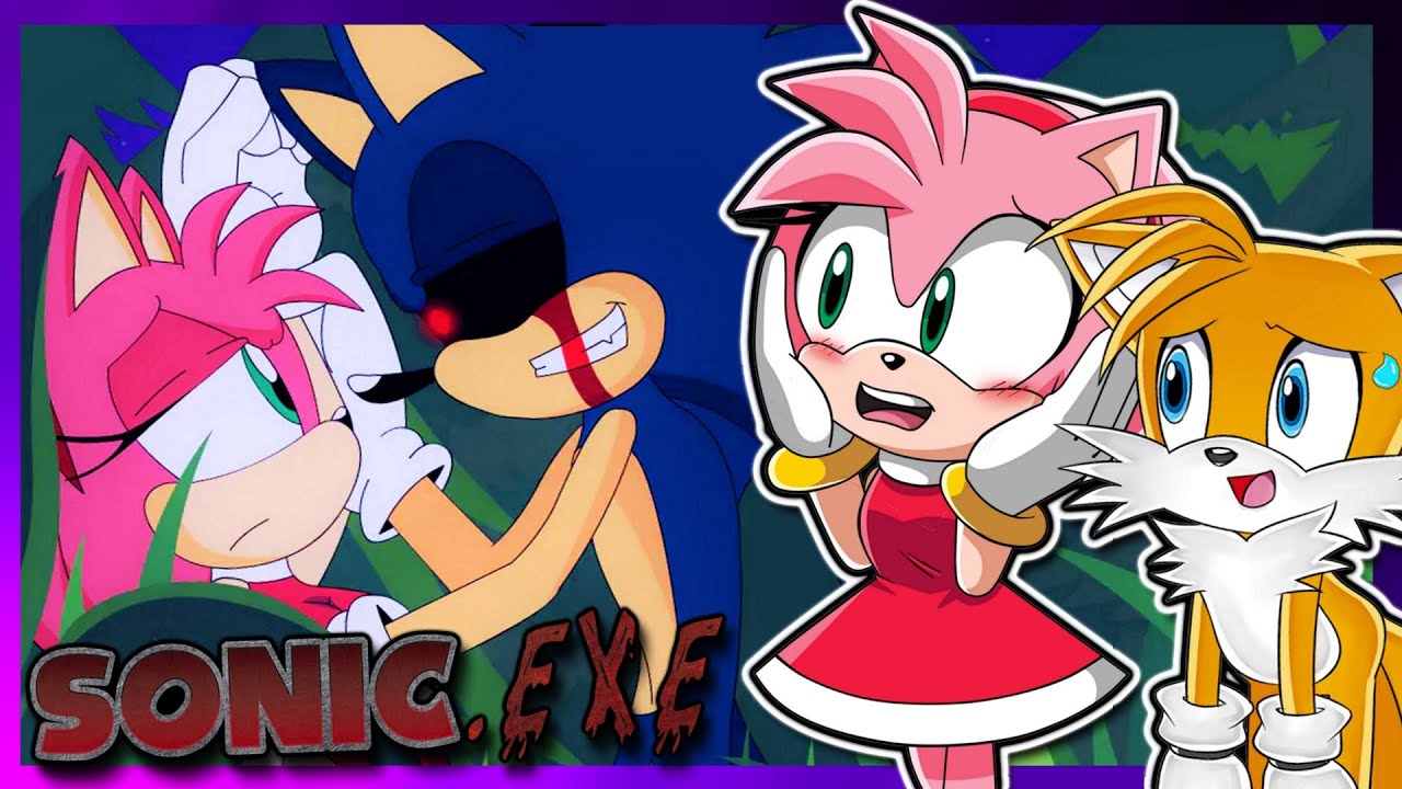 Sonic.EXE Dates Amy ?  Tails & Amy Play Sonic.EXE The Spirits of Hello  Round 2 