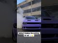Purple hellcat Give us Some smoke Action 💨💨🔥🐈‍⬛ #youtubeshorts #viral