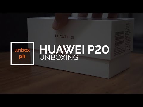 Huawei P20 Unboxing