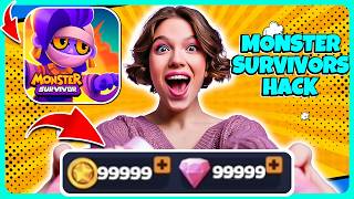 Monster Survivors Hack Mod APK 2026 - How To Get Free Unlimited Gems, Money, Max Level  Android