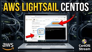 How to install CentOS Stream on AWS Lightsail for server basics - Full Guide
