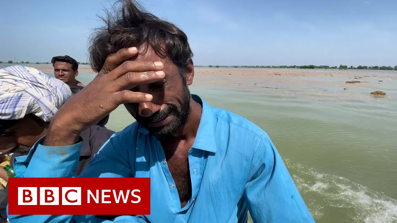Pakistan floods Time running out for families in Sindh BBC News