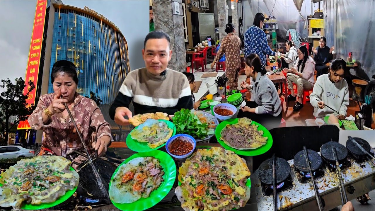 ĐÔNG NGHỊT Bánh Ép O Nị Núp Sâu Trong Kiệt - Cố Đô Huế Chiều Muộn