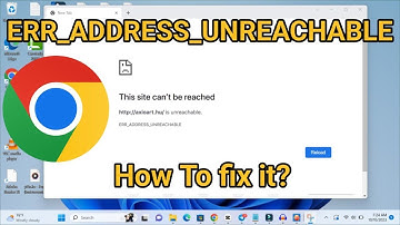 How to Fix ERR_ADDRESS_UNREACHABLE on Google Chrome [Easy Guide]