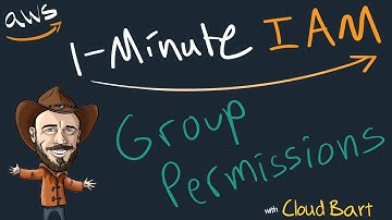 Group Permissions at AWS - 1-Minute IAM Lesson