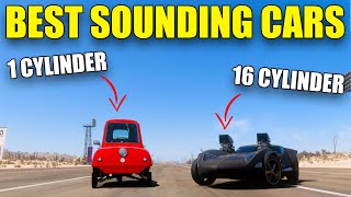 I Found The Best Sounding Cars For Each Cylinder 1-16 Forza Horizon 5