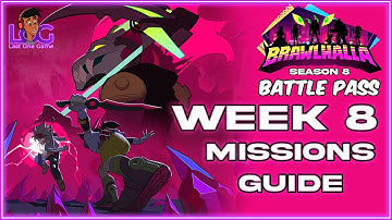 Week 8 Mission Explained | Brawlhalla Battle Pass Season 8 | Brawlhalla |   @LastOneGame