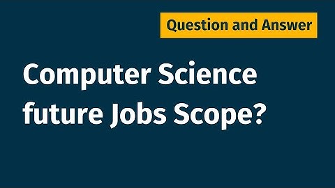 Is computer science branch will become saturated?