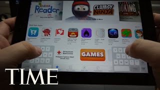 30-Second Tech Trick: Split The iPad Keyboard For Easier Typing | TIME screenshot 3