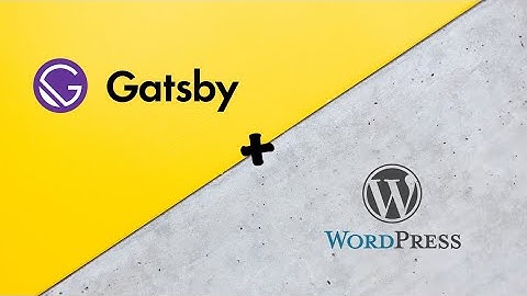 lets build a blog with Gatsby and Wordpress