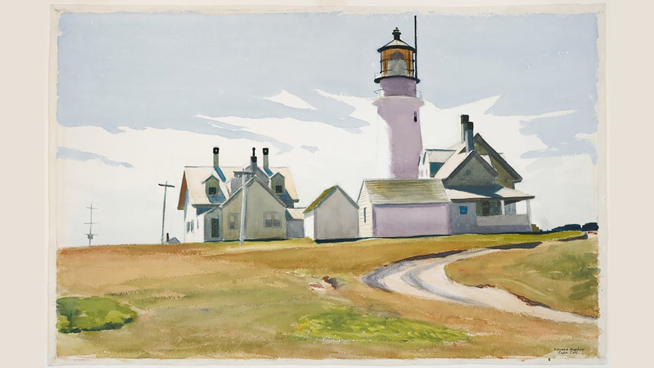 Summer On Cape Cod with Edward Hopper: Art Talk with Drawings