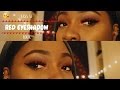 Easy af red eyeshadow makeup tutorial  jane the jawn