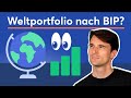 Weltportfolio mit BIP Gewichtung = mehr Rendite? BIP vs. Marktkapitalisierung: Was ist besser?