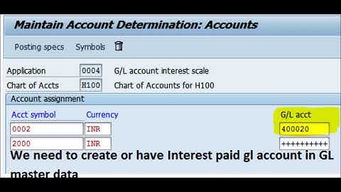 sap fi interest calculations