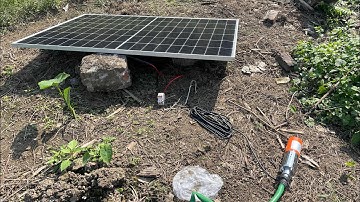 Bơm nước hỏa tiễn năng lượng Mặt Trời 410w và bơm 260w giá 2tr3