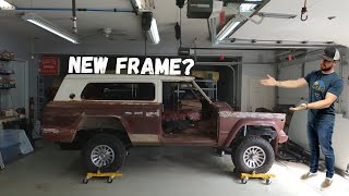 NEW FRAME for our 1979 JEEP CHEROKEE CHIEF!