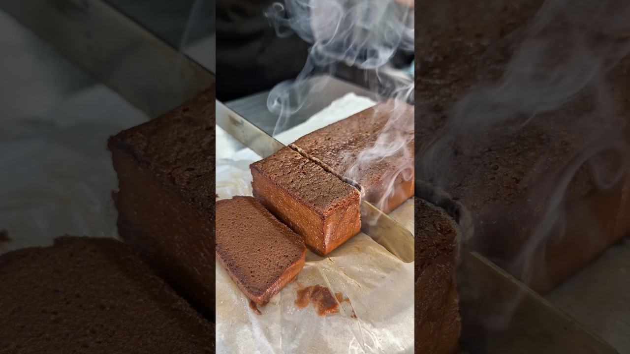 名古屋名物！予約1年待ちのガトーショコラ🍫#japanesefood