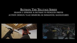 Batman vs Penguin Fight