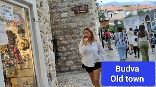 Walk through the 'Old town', Budva Montenegro