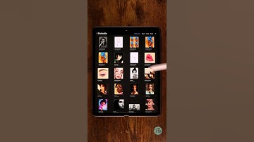 Custom CANVAS SIZE in PROCREATE #Shorts