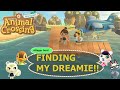 ACNH Dreamie Villager Hunt! (we found one!!!)