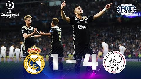Real madrid vs Ajax   1 : 4  resumen goles  2019 #realmadrid #ajax