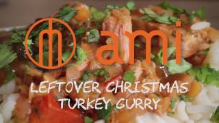 Leftover christmas turkey curry -